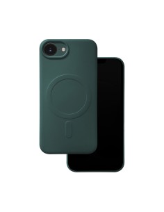 Coque couleur Magsafe pour iPhone 16e Vert foncé