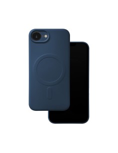 Coque couleur Magsafe pour iPhone 16e Bleu foncé