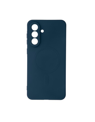 Coque couleur Magsafe pour Samsung Galaxy A36 5G Bleu foncé
