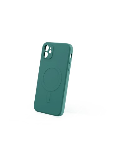 Coque couleur Magsafe pour iPhone 12 Vert foncé