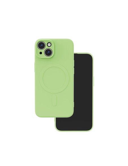 Coque couleur Magsafe pour iPhone 16 Vert clair