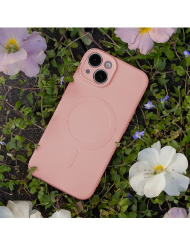 Coque couleur Magsafe pour iPhone 14 Rose