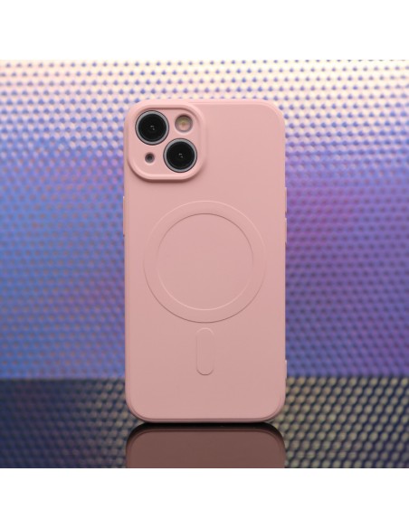 Coque couleur Magsafe pour iPhone 15 Rose