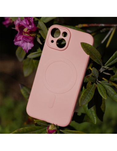 Coque couleur Magsafe pour iPhone 15 Rose
