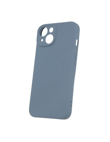 Coque couleur Magsafe pour iPhone 15 Pro Max Bleu clair