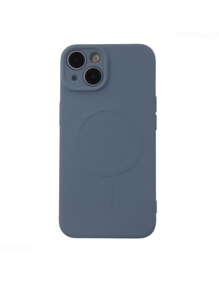 Coque couleur Magsafe pour iPhone 15 Pro Max Bleu clair