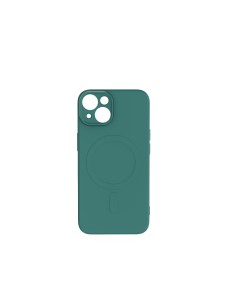 Coque couleur Magsafe pour iPhone 15 Vert foncé