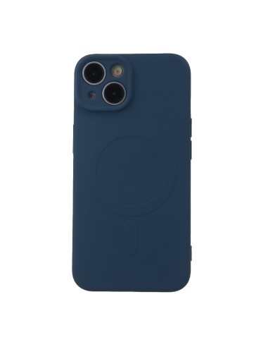 Coque couleur Magsafe pour iPhone 12 Pro Bleu foncé