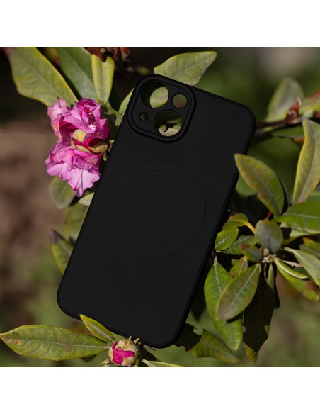 Coque couleur Magsafe pour iPhone 16 Noir