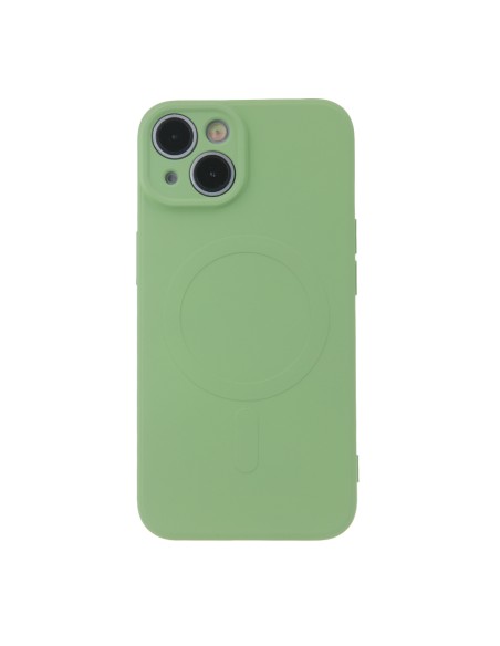 Coque couleur Magsafe pour iPhone 16 Plus Vert clair