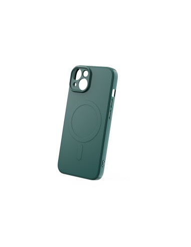 Coque couleur Magsafe pour iPhone 16 Plus Vert foncé