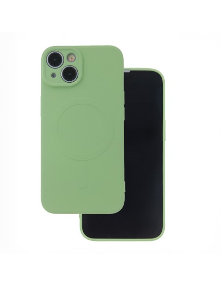 Coque couleur Magsafe pour iPhone 16 Pro Max Vert clair