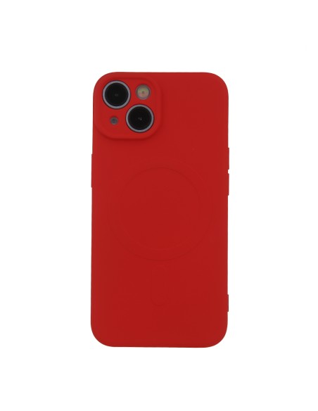 Coque couleur Magsafe pour iPhone 16 Pro Rouge