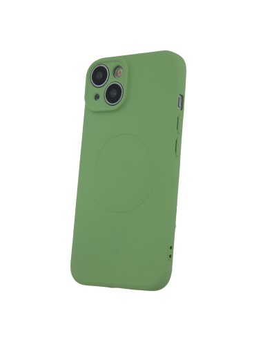 Coque couleur Magsafe pour iPhone 16e Vert clair