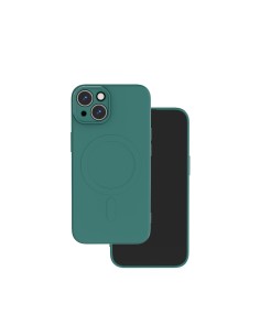 Coque couleur Magsafe pour Samsung Galaxy A15 4G / A15 5G Vert foncé