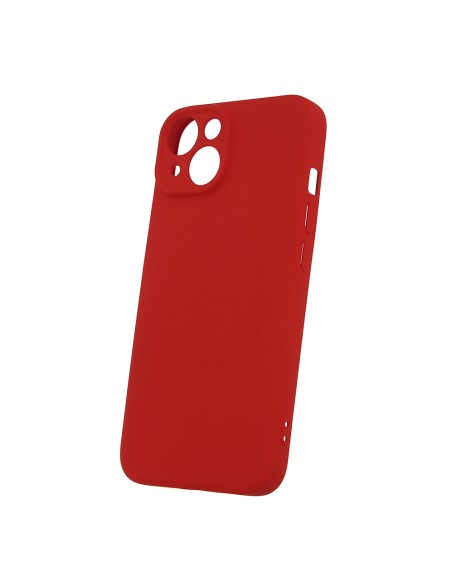 Coque couleur Magsafe pour Samsung Galaxy A55 5G Rouge
