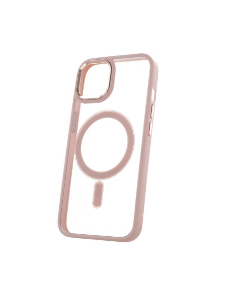 Coque Satin Clear Magsafe pour iPhone 11 Rose