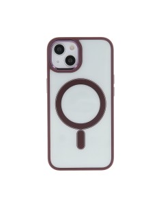 Coque Satin Clear Magsafe pour iPhone 14 Violet