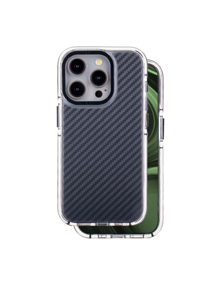 Coque Acrylic Carbon pour iPhone 15 Pro