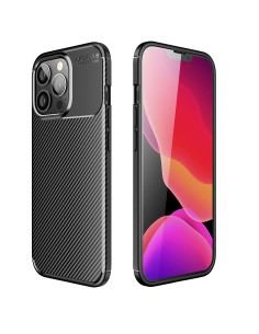 Coque Carbon Black pour Xiaomi Redmi 14C / Redmi A4 / Poco C75