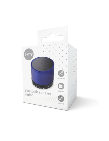 Enceinte Bluetooth Setty Junior Bleu