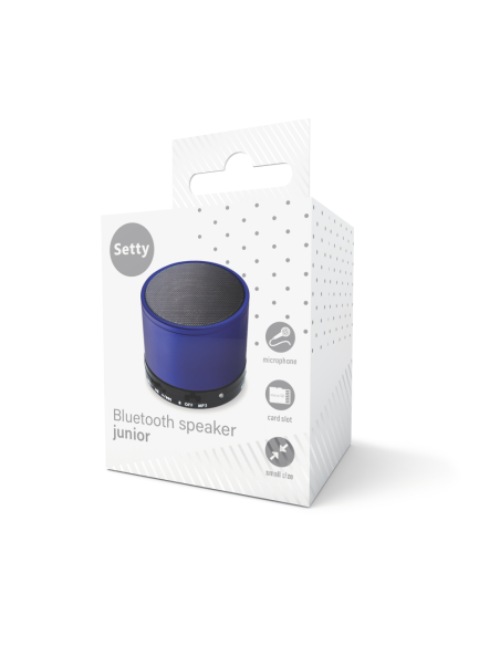 Enceinte Bluetooth Setty Junior Bleu
