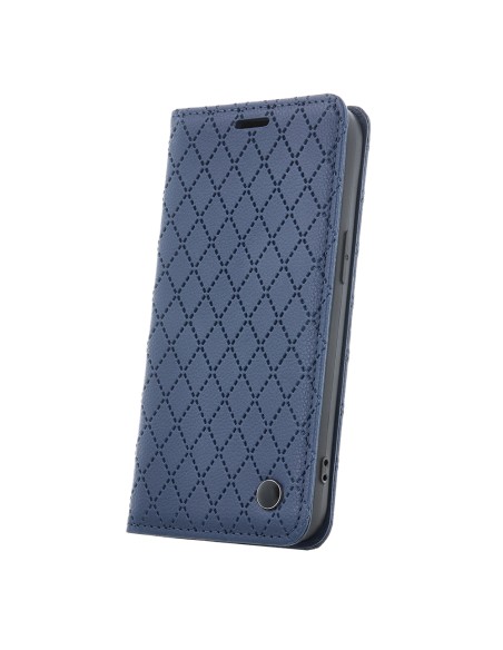 Étui Smart Caro pour Samsung Galaxy A16 4G/5G Bleu marine