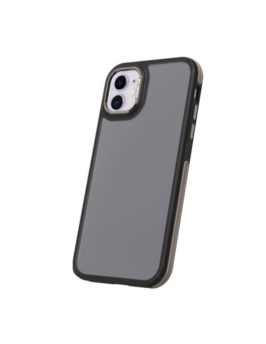 Coque Crystal Black pour iPhone 11 Gris