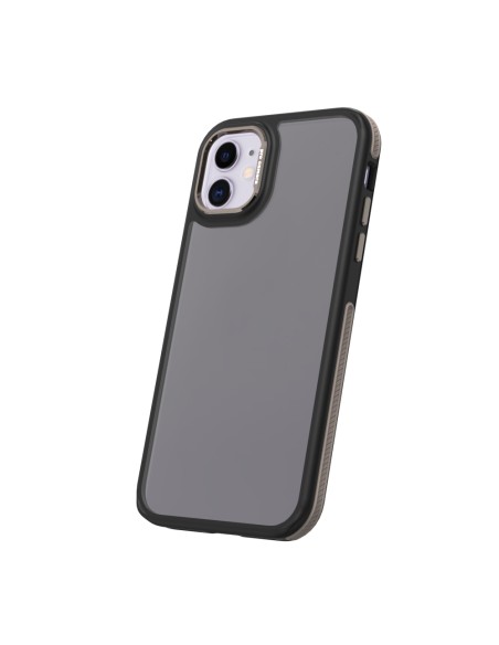 Coque Crystal Black pour iPhone 11 Gris