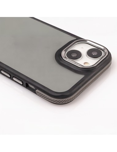 Coque Crystal Black pour iPhone 11 Gris