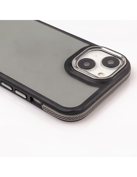 Coque Crystal Black pour iPhone 11 Gris