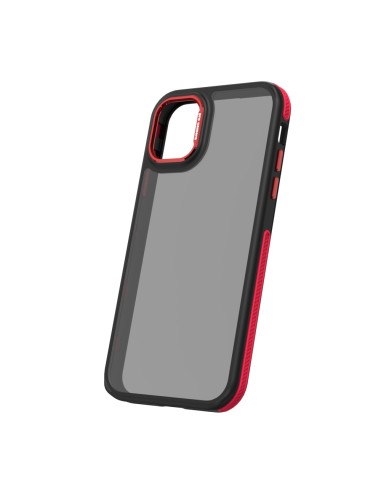 Coque Crystal Black pour iPhone 11 Rouge