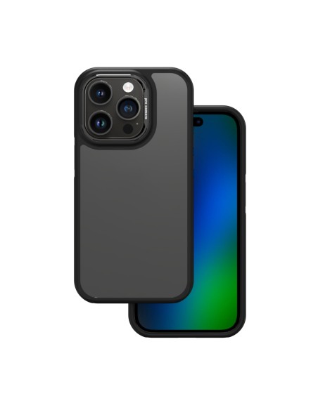 Coque Crystal Black pour iPhone 14 Pro Noir