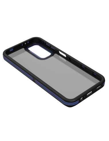 Coque Crystal Black pour Samsung Galaxy A14 4G / A14 5G Bleu