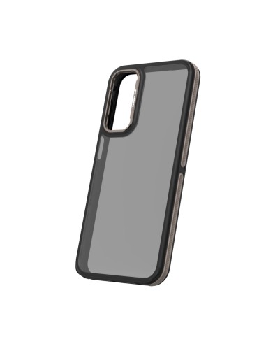 Coque Crystal Black pour Samsung Galaxy A15 Gris