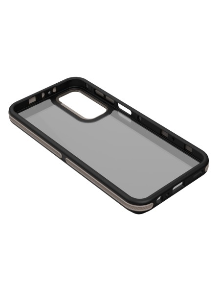 Coque Crystal Black pour Samsung Galaxy A15 Gris