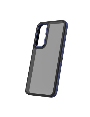 Coque Crystal Black pour Samsung Galaxy A55 5G Bleu