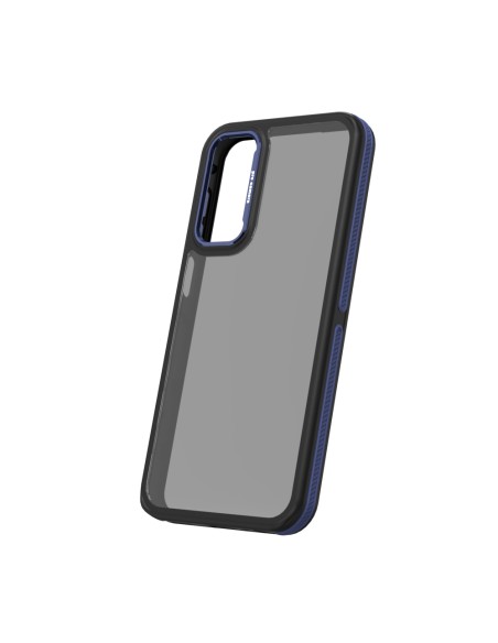 Coque Crystal Black pour Samsung Galaxy M15 5G en Bleu