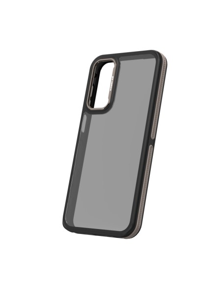 Coque Crystal Black pour Samsung Galaxy M15 5G Gris