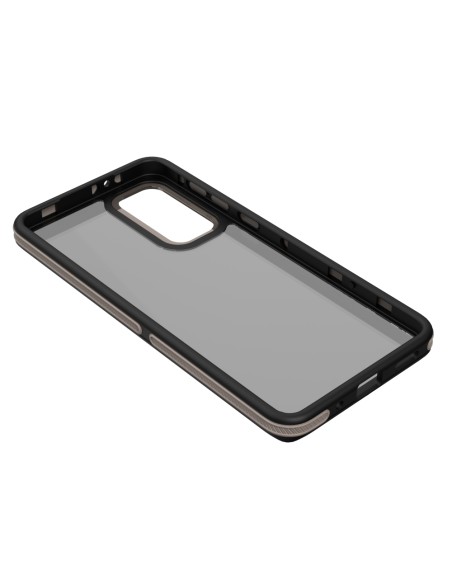 Coque Crystal Black pour Samsung Galaxy M55 5G Gris