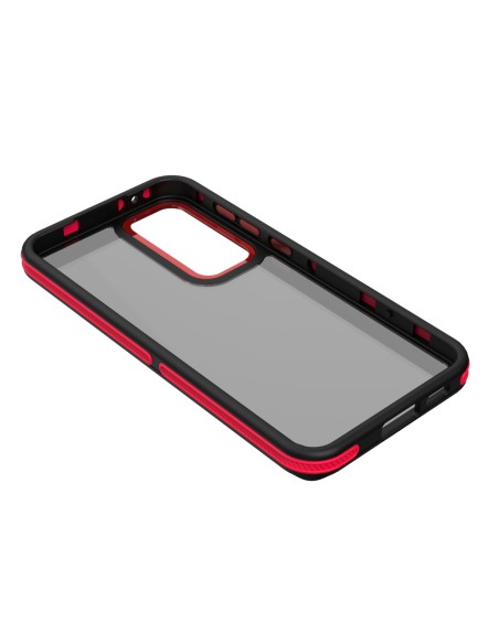 Coque Crystal Black pour Samsung Galaxy S23 FE Rouge