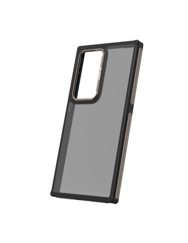 Coque Crystal Black pour Samsung Galaxy S24 Ultra Gris