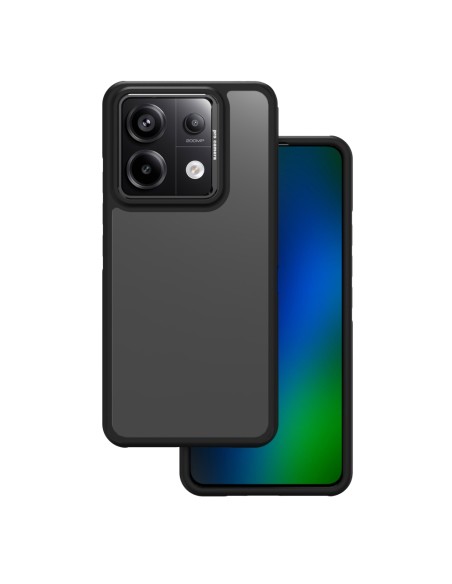 Coque Crystal Black pour Xiaomi Redmi Note 13 Pro 5G Noir