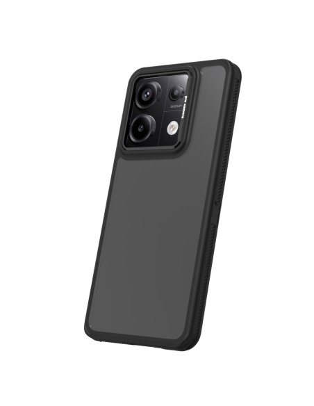 Coque Crystal Black pour Xiaomi Redmi Note 13 Pro 5G Noir