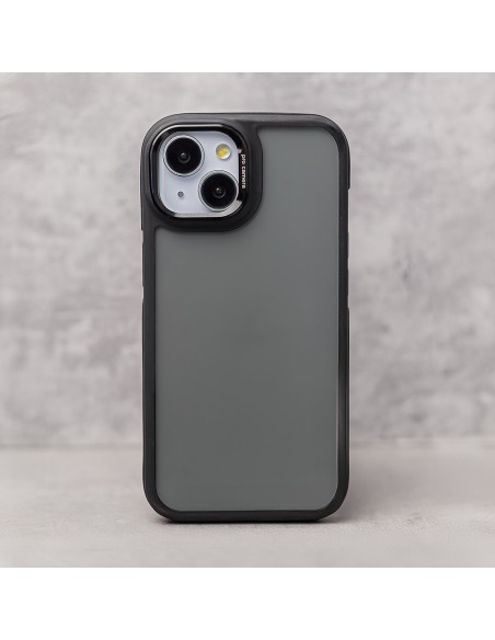 Coque Crystal Black pour iPhone 16 Noir