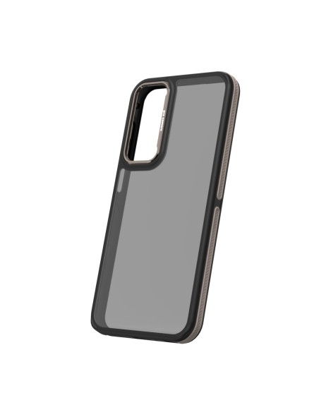 Coque Crystal Black pour Samsung Galaxy A56 5G Gris