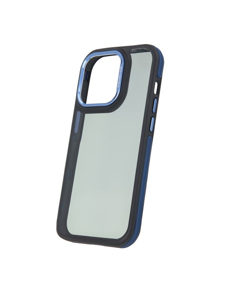 Coque Crystal Black pour Samsung Galaxy S25 Bleu