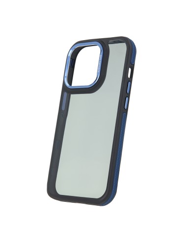 Coque Crystal Black pour Samsung Galaxy S25 Plus Bleu