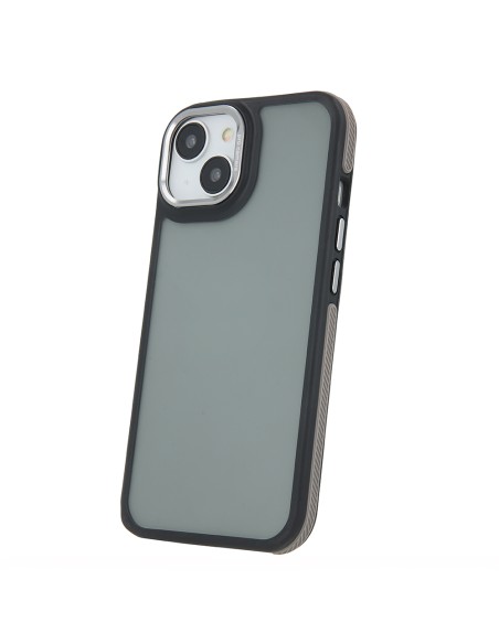 Coque Crystal Black pour Samsung Galaxy S25 Plus Gris