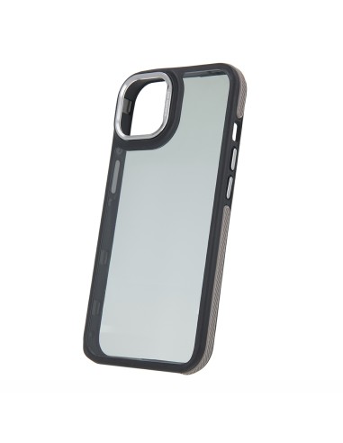 Coque Crystal Black pour Samsung Galaxy S25 Plus Gris